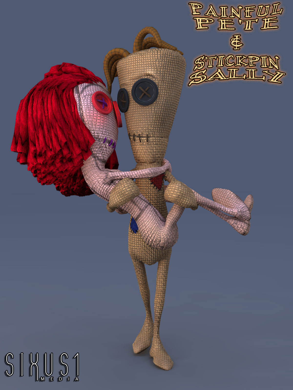 S1M Halloween: Painful Pete & Stickpin Sally by N/A