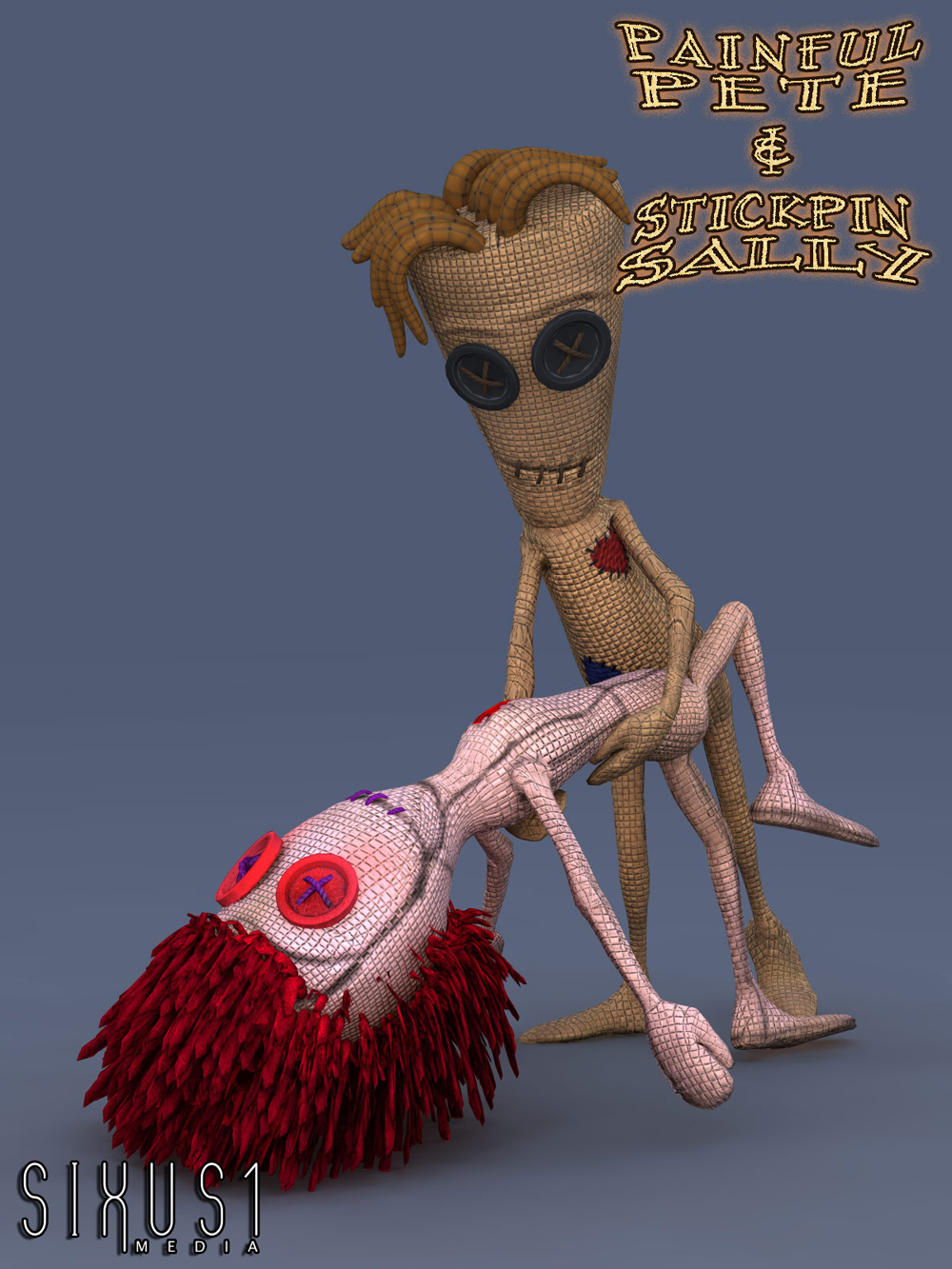 S1M Halloween: Painful Pete & Stickpin Sally by N/A