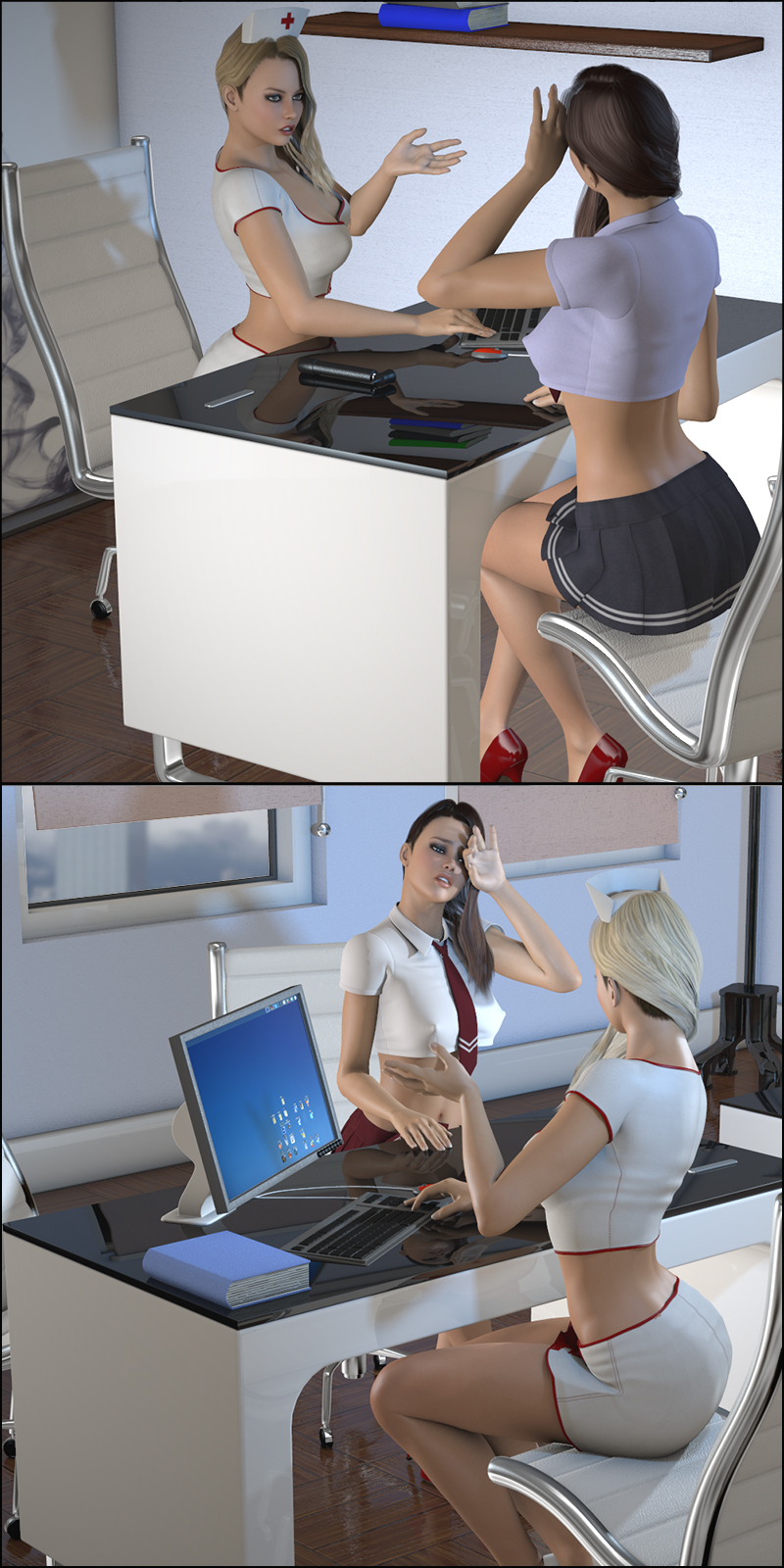 Z Doctor's Room + Poses by N/A