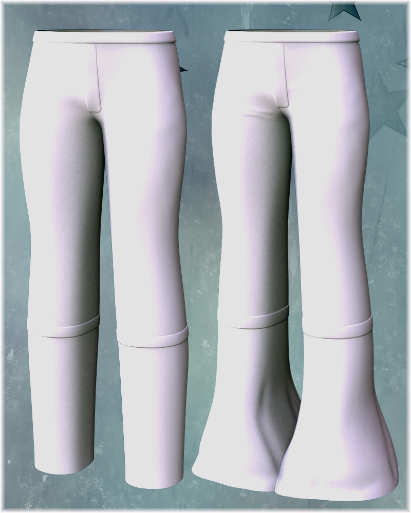 70s Bell Bottom Jeans for Genesis by N/A