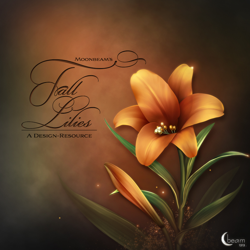 Moonbeam's fall Lilies by N/A