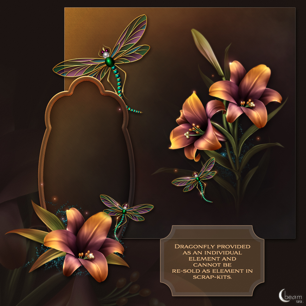 Moonbeam's fall Lilies by N/A