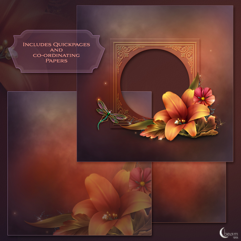 Moonbeam's fall Lilies by N/A