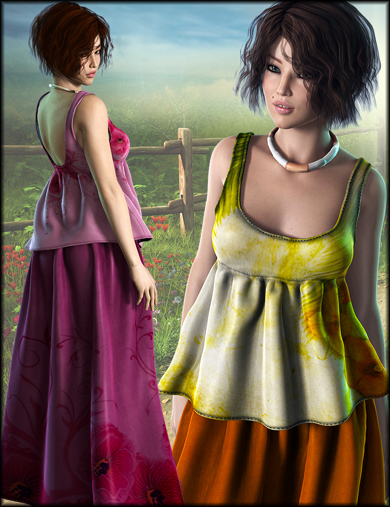 Ibiza Outfit Textures by N/A