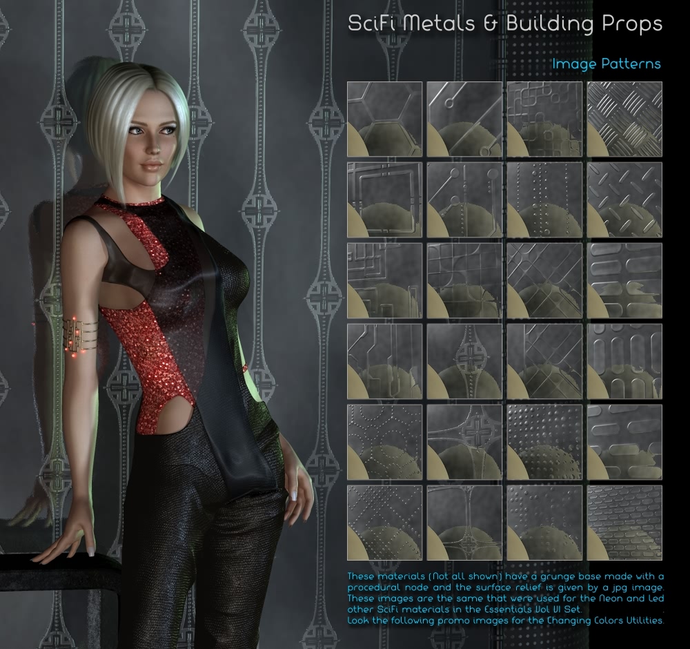 Essentials Vol VII SciFi Metals+Props by N/A
