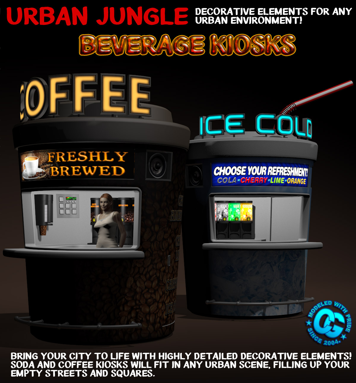 Urban Jungle_Beverage Kiosks by N/A