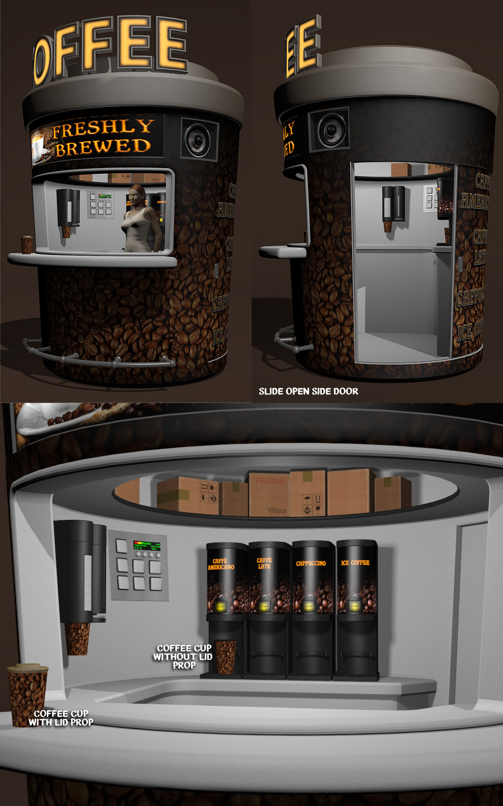 Urban Jungle_Beverage Kiosks by N/A