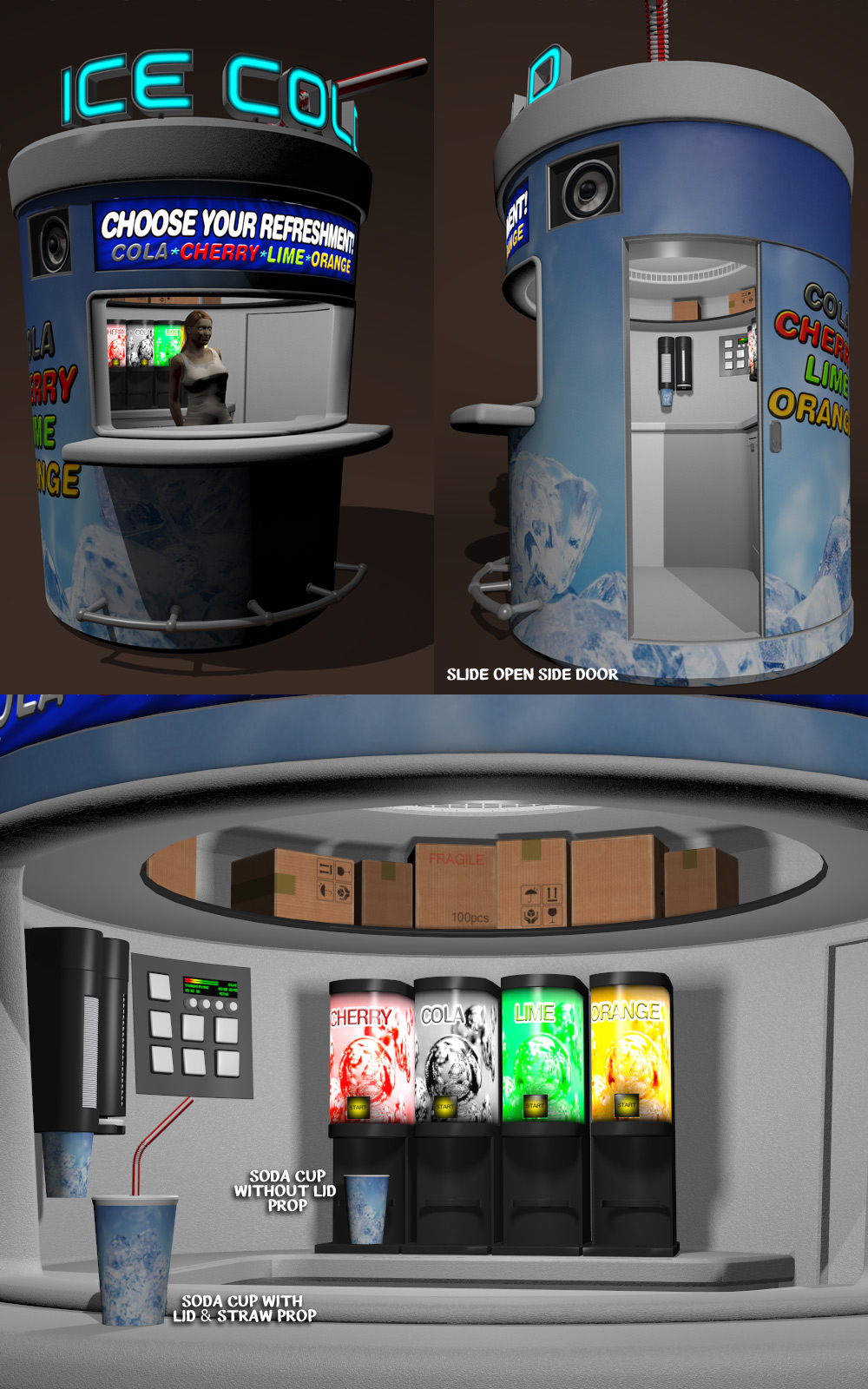 Urban Jungle_Beverage Kiosks by N/A