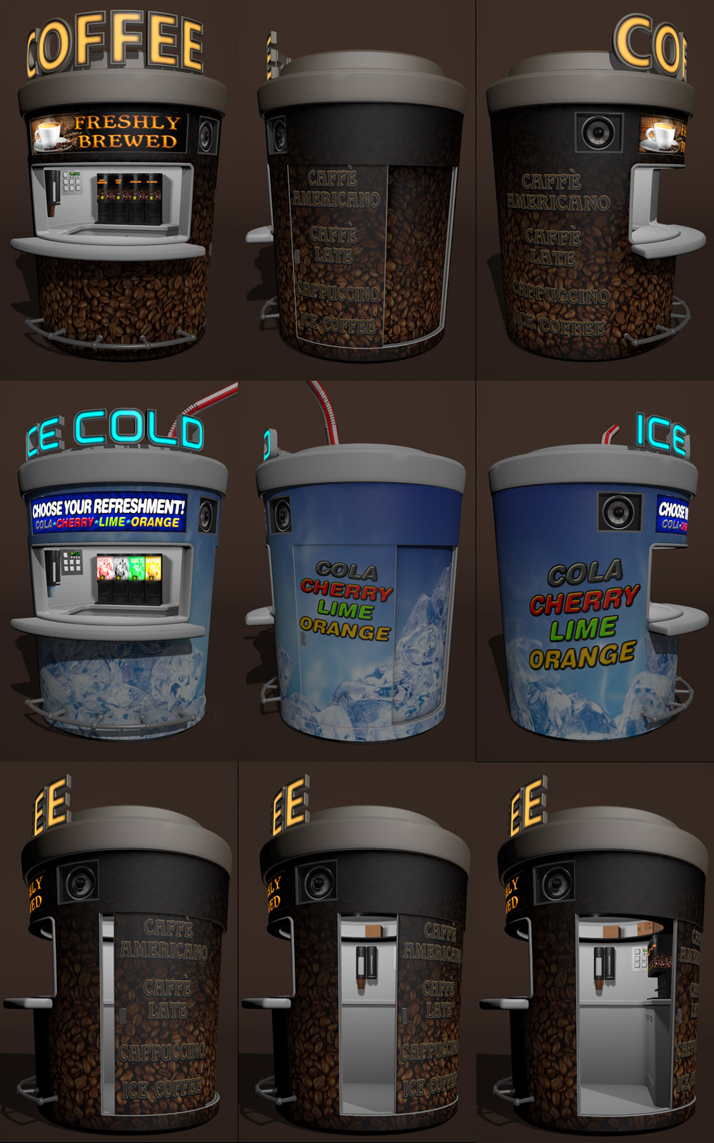 Urban Jungle_Beverage Kiosks by N/A