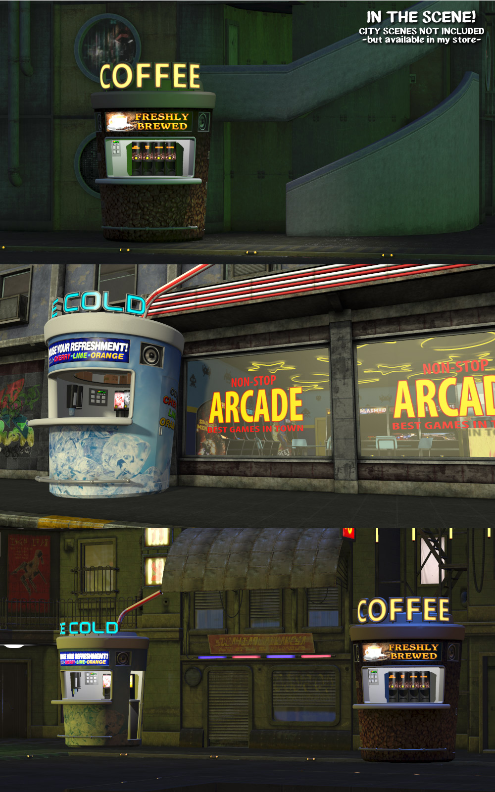 Urban Jungle_Beverage Kiosks by N/A