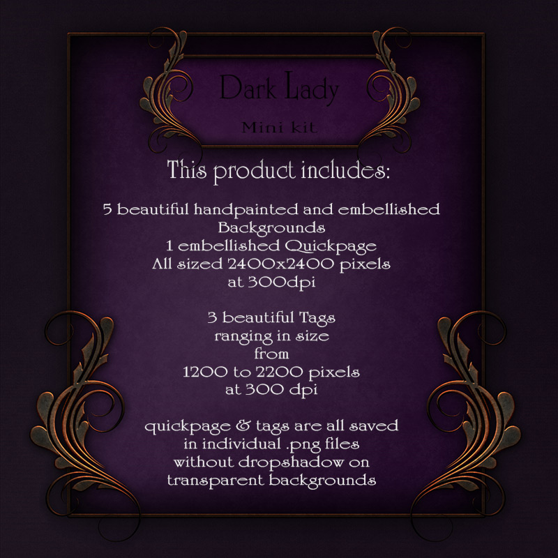 Dark Lady - Mini Kit by N/A