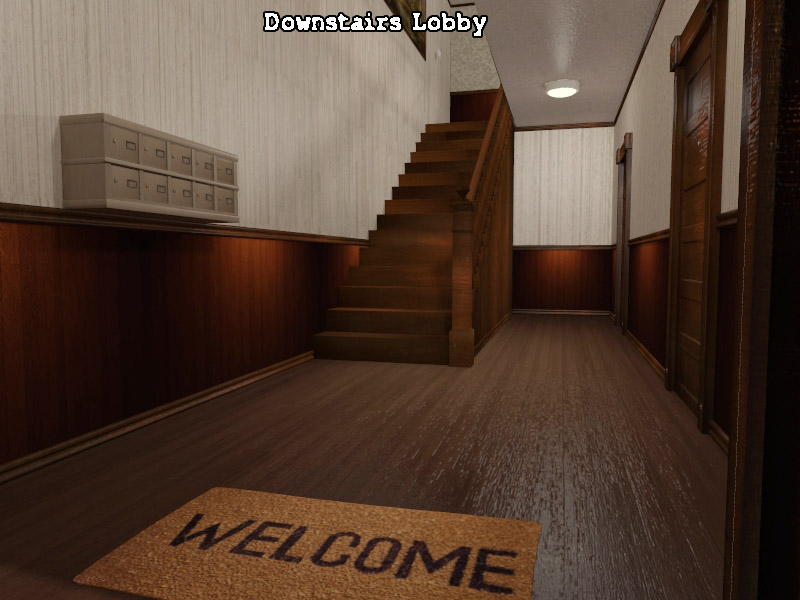 Apartment Corridor by N/A