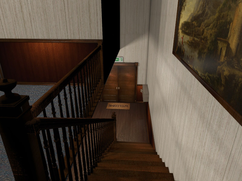 Apartment Corridor by N/A