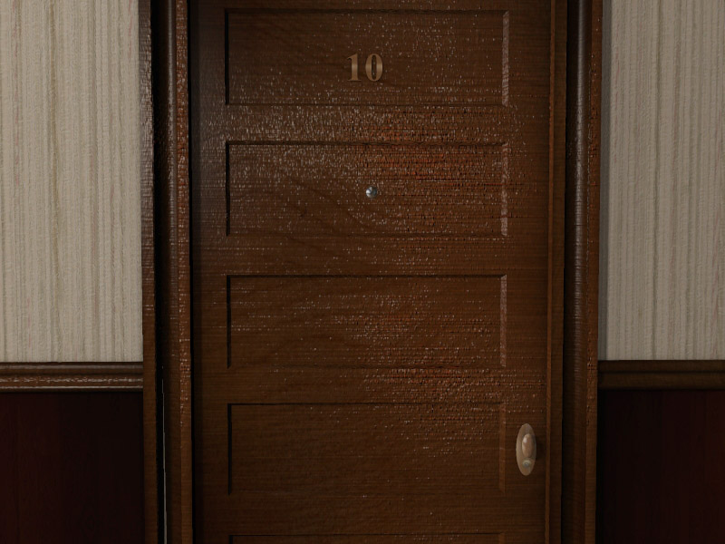 Apartment Corridor by N/A