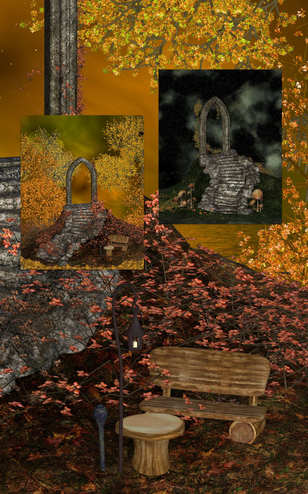 DA-Autumn places - Portals by N/A