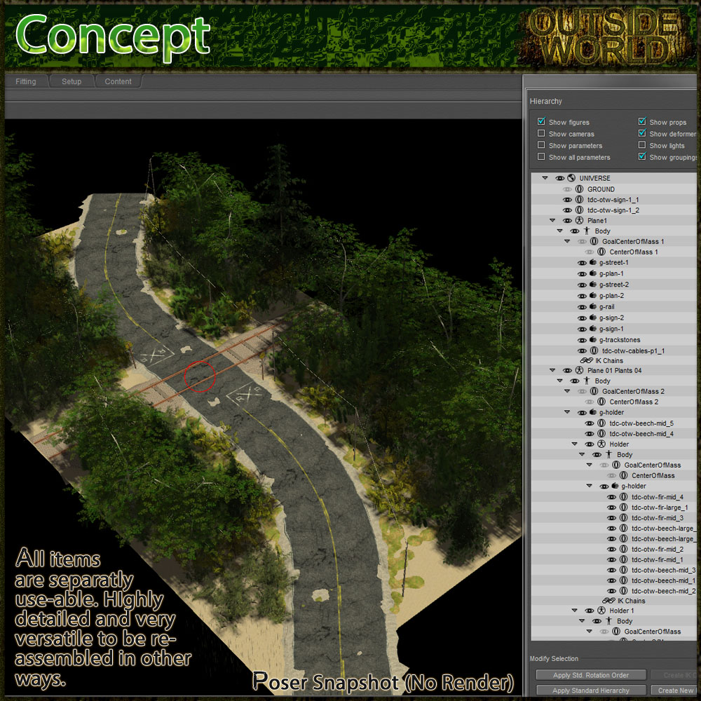 Outside World: Part1 - Railroad Crossing by N/A