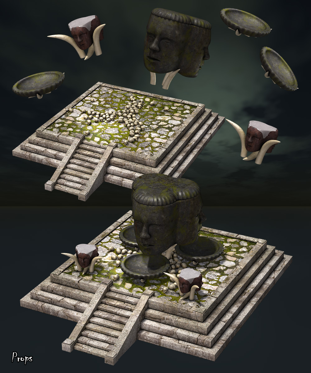 Tribal Temple by N/A