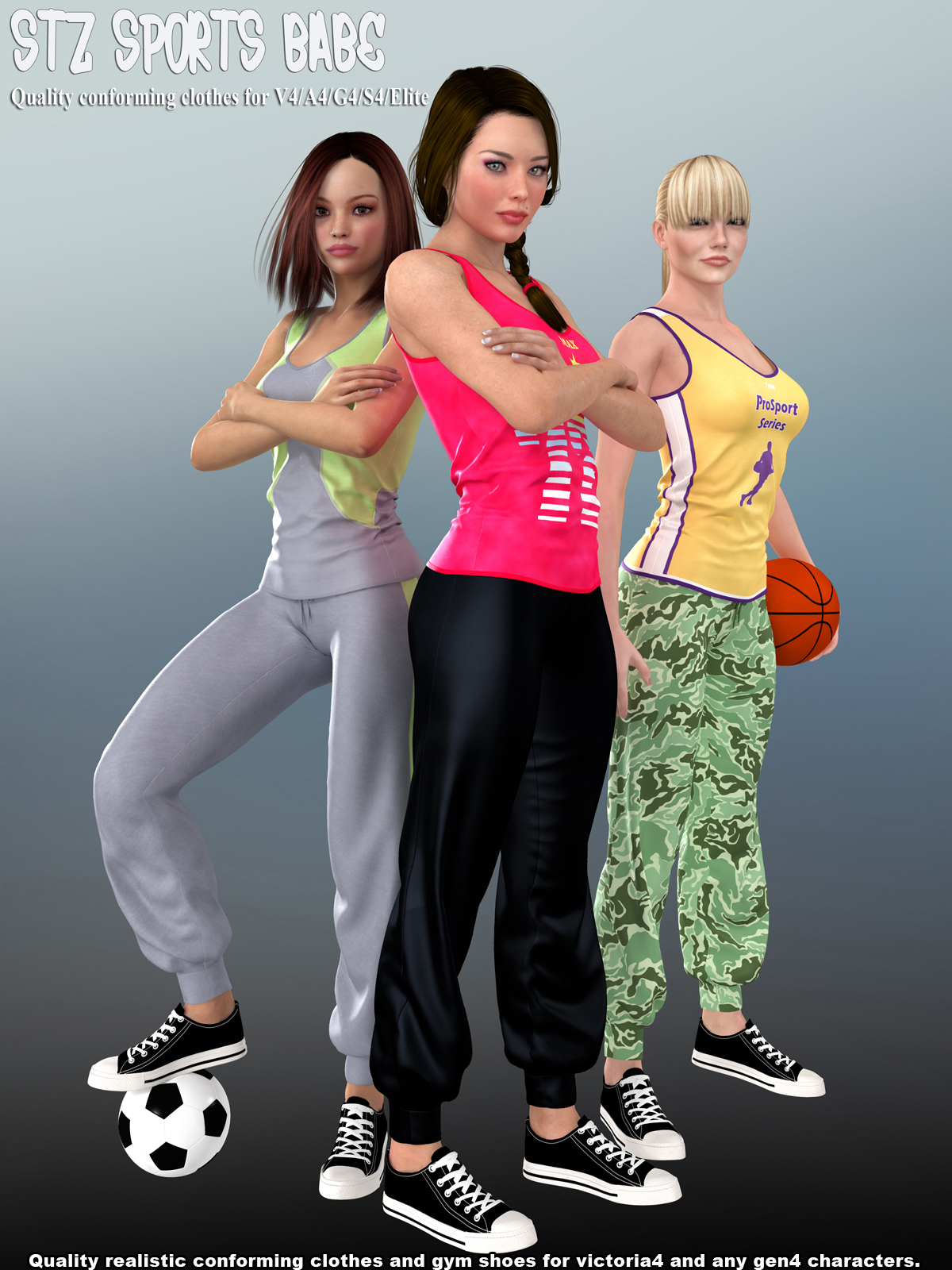 STZ Sports Babe for V4 by N/A