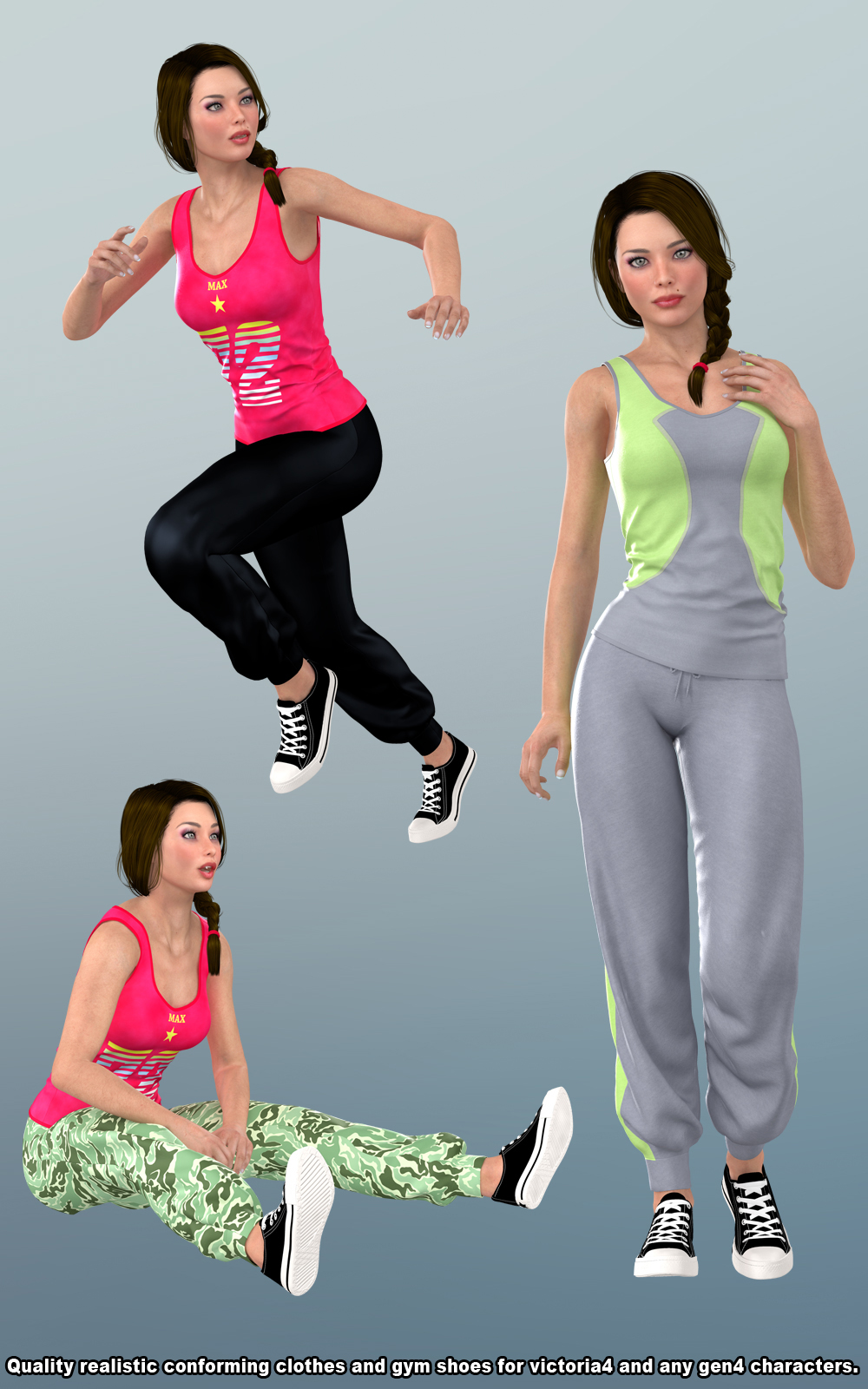 STZ Sports Babe for V4 by N/A