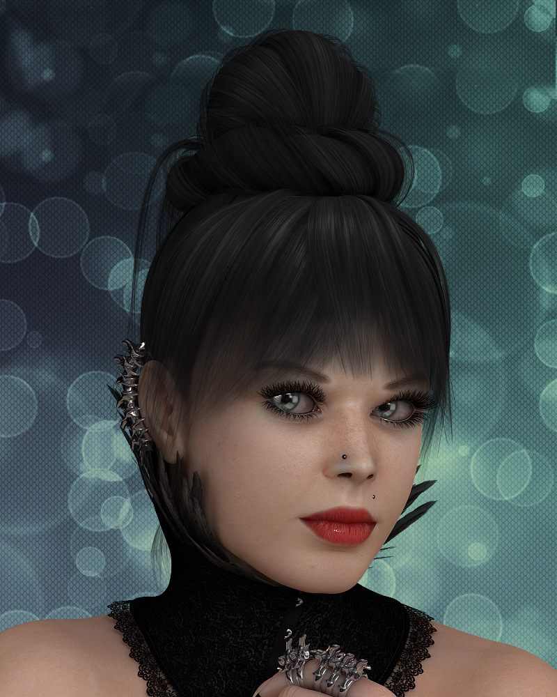 Twizted Gothic UpDo by N/A
