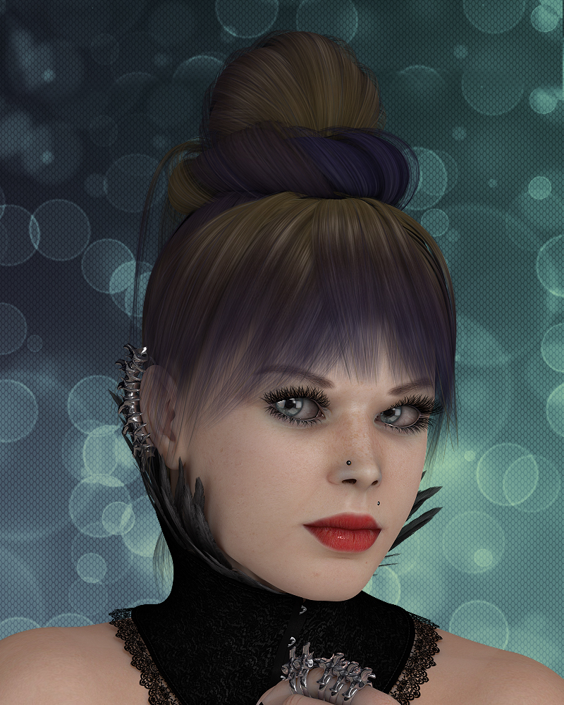 Twizted Gothic UpDo by N/A