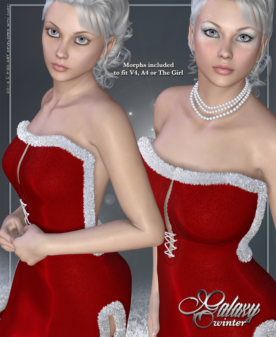 Winter Galaxy  V4 Dress by N/A
