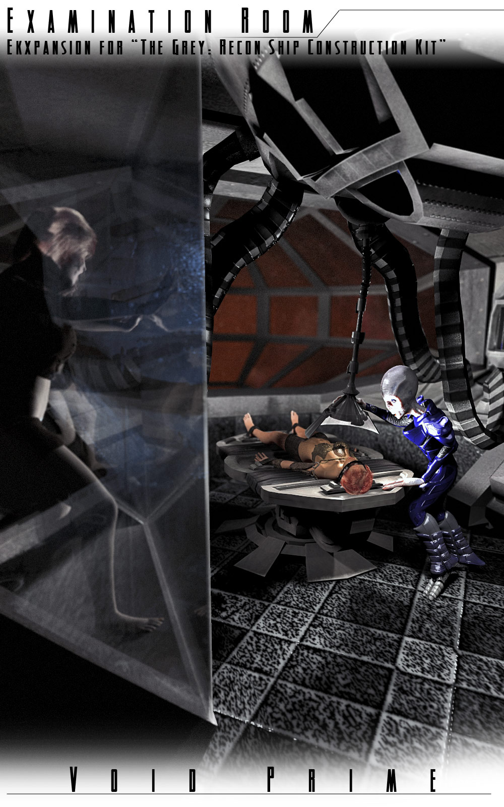 Void Prime: Grey Alien Recon Ship Construction Kit - Exam Room by N/A