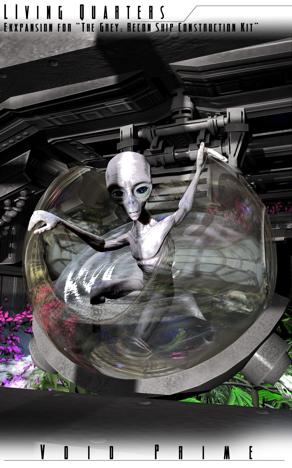 Void Prime: Grey Alien Recon Ship Construction Kit - Living Quarters by N/A