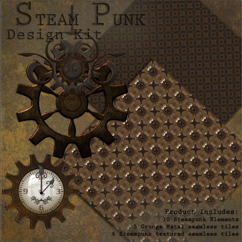 SteamPunk Design Kit by N/A