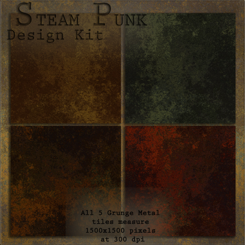 SteamPunk Design Kit by N/A
