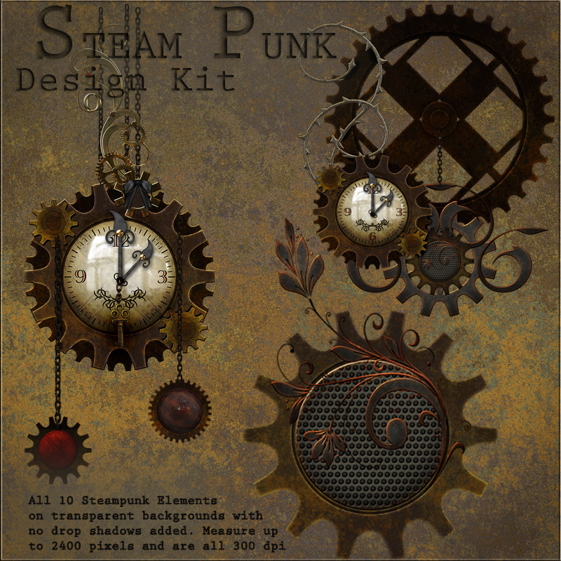 SteamPunk Design Kit by N/A