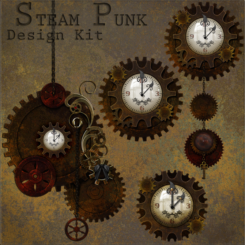SteamPunk Design Kit by N/A