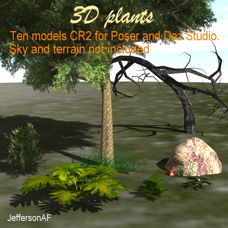 3D plants by N/A