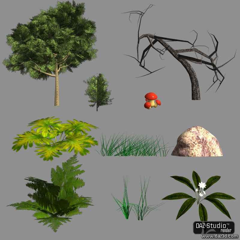 3D plants by N/A