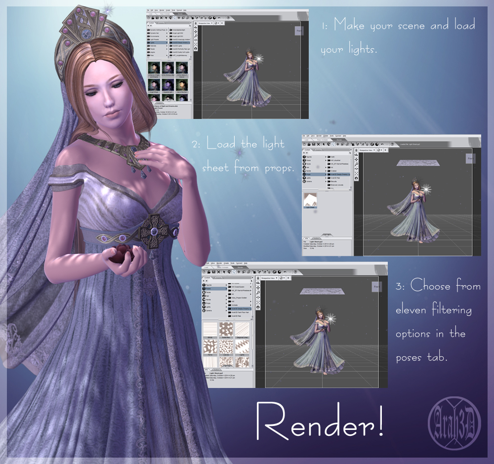 Arah3D Deeply Dreamy Lights for DS by N/A