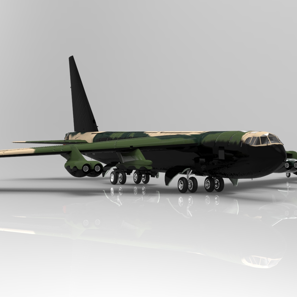 B-52 Stratofortress (for Poser) by N/A