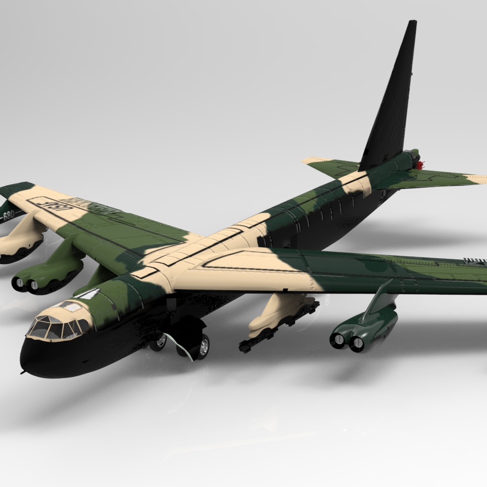 B-52 Stratofortress (for Poser) by N/A