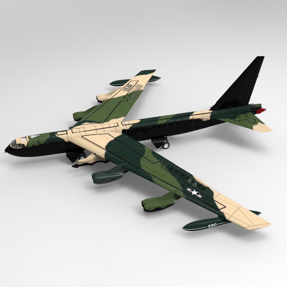 B-52 Stratofortress (for Poser) by N/A