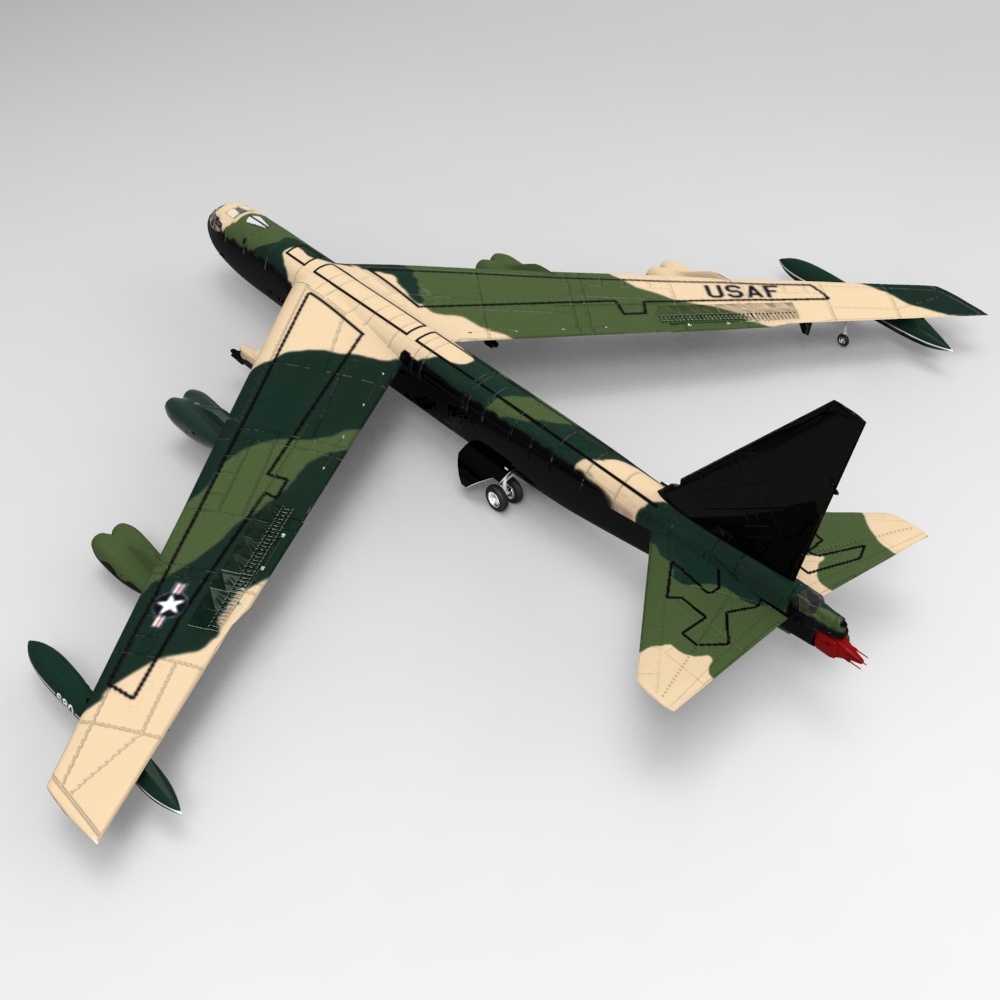 B-52 Stratofortress (for Poser) by N/A