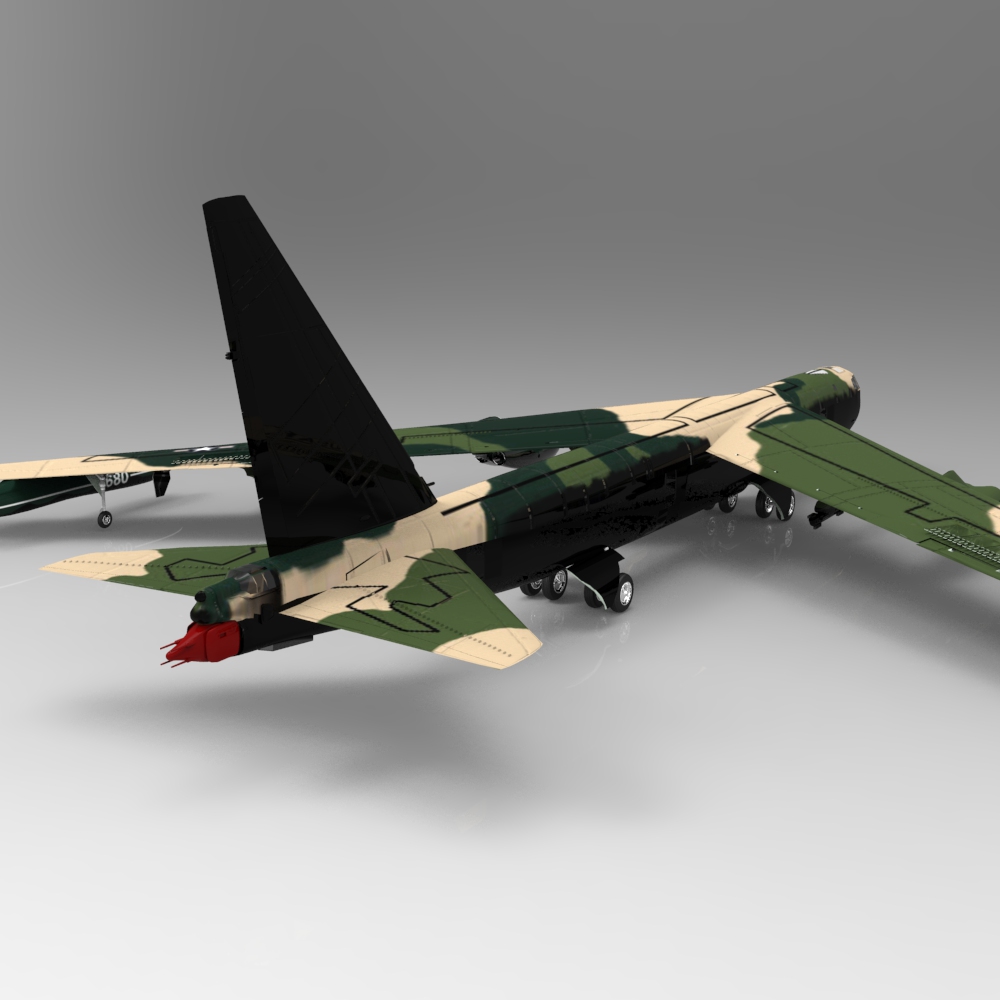 B-52 Stratofortress (for Poser) by N/A
