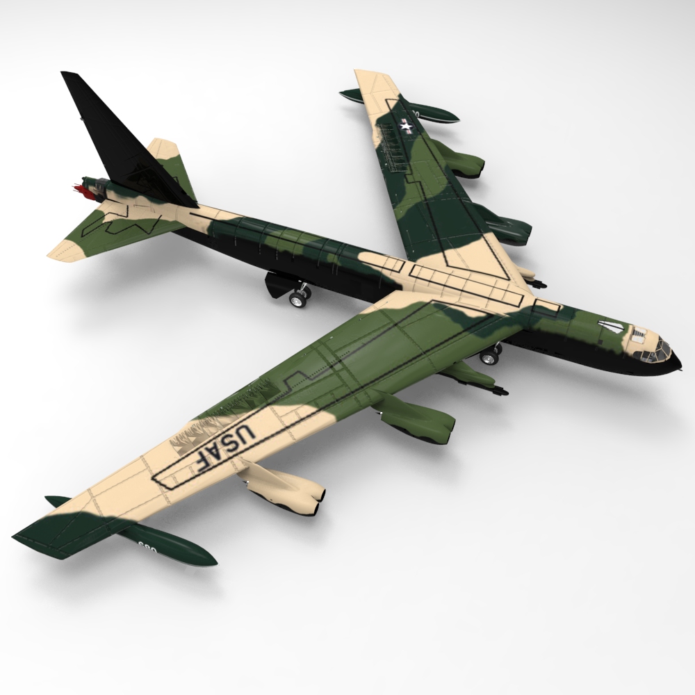 B-52 Stratofortress (for Poser) by N/A