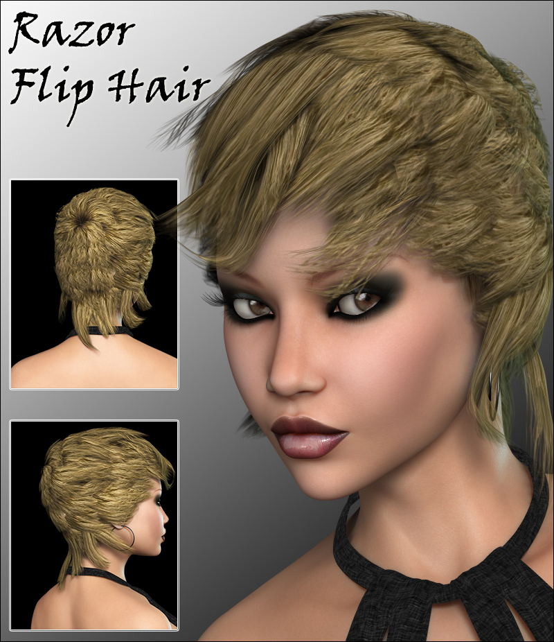 Razor Flip Hair by N/A