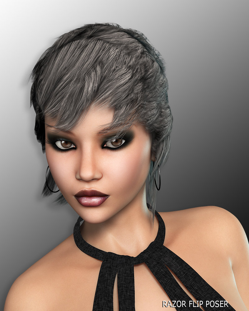 Razor Flip Hair by N/A