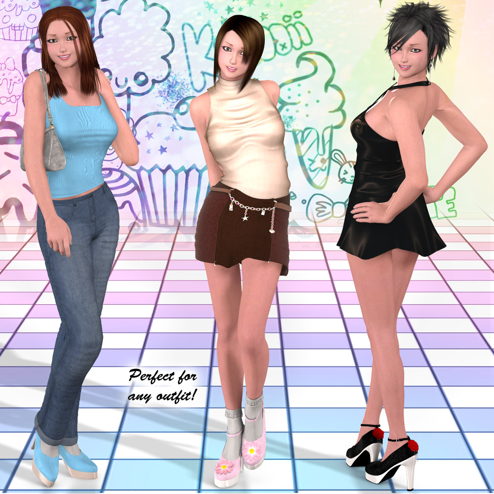 Kawaii shoes for V4 by N/A