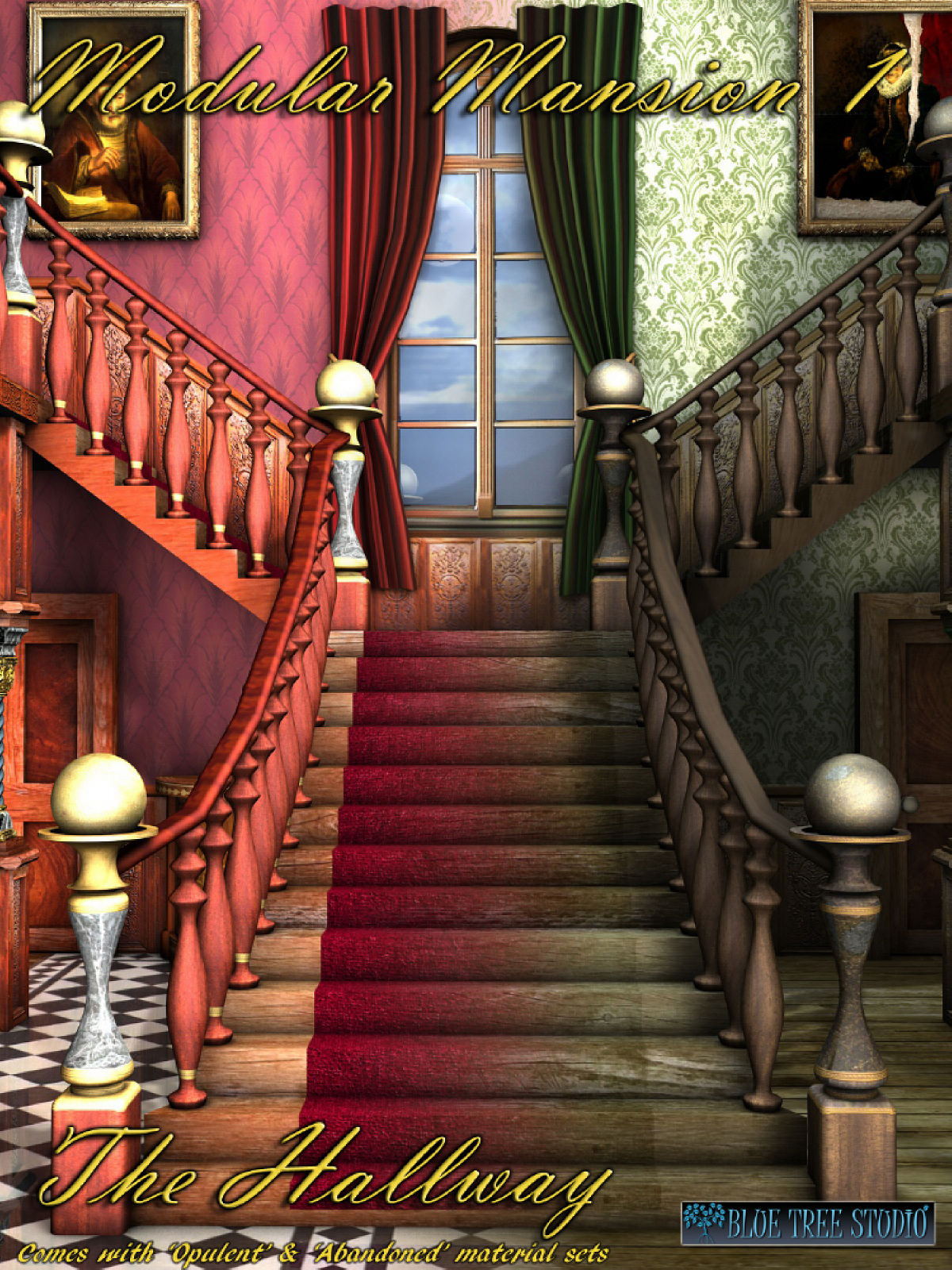Modular Mansion I The Hallway by N/A