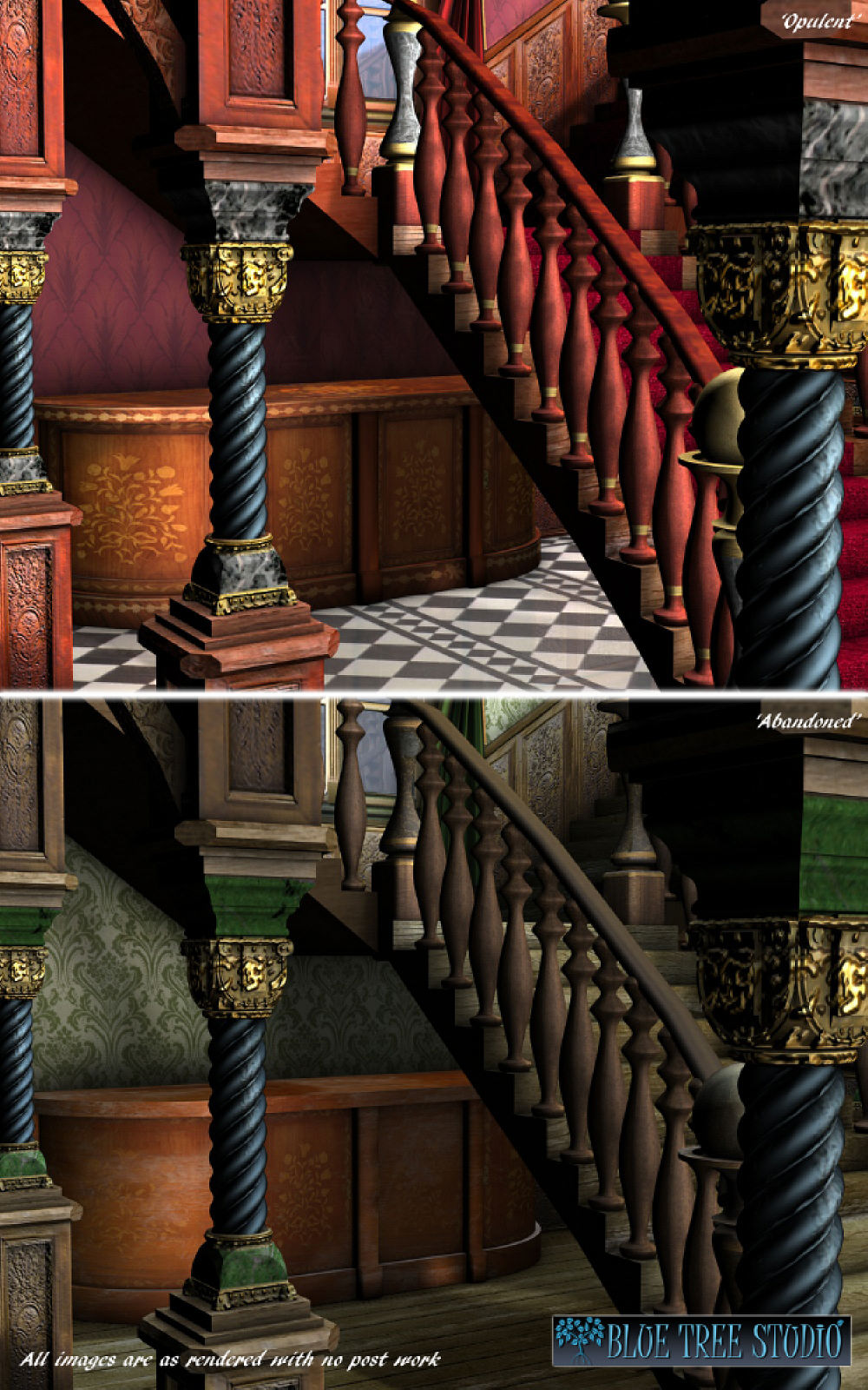 Modular Mansion I The Hallway by N/A