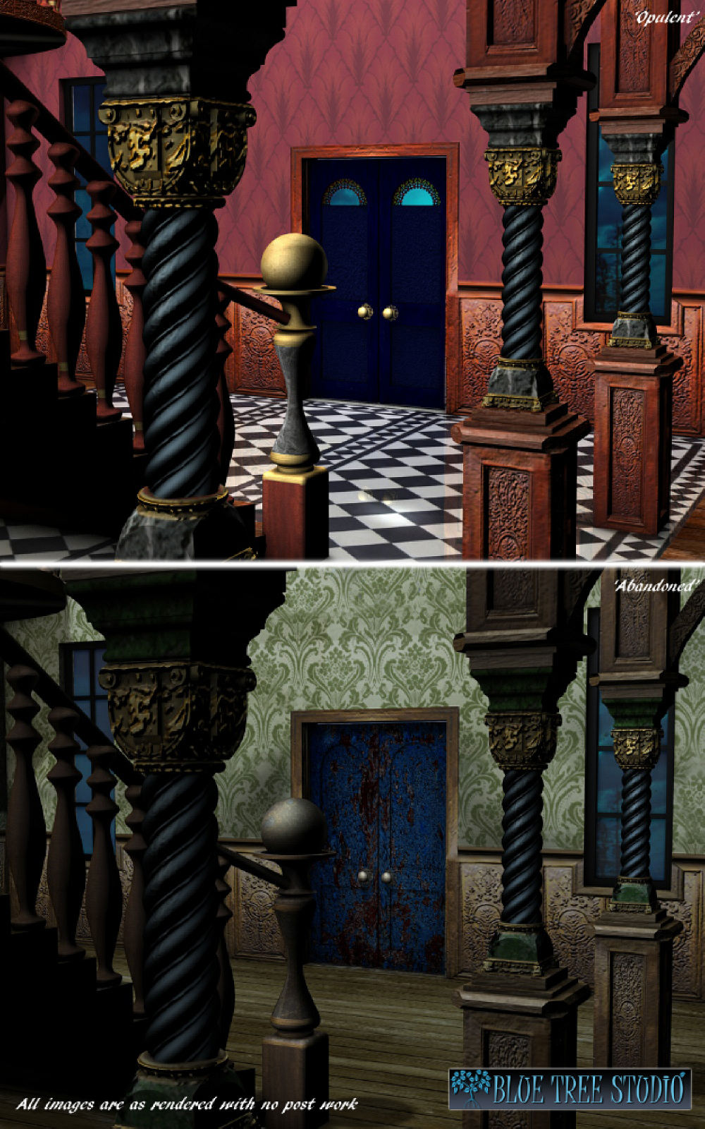Modular Mansion I The Hallway by N/A