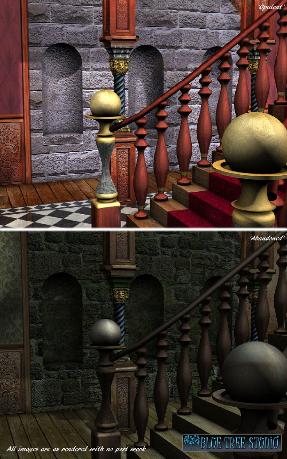 Modular Mansion I The Hallway by N/A