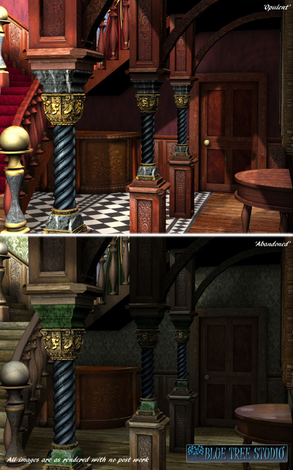 Modular Mansion I The Hallway by N/A