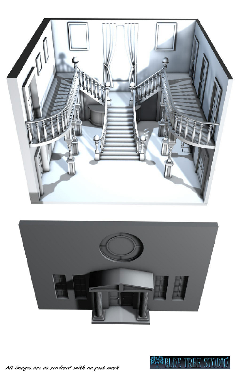 Modular Mansion I The Hallway by N/A